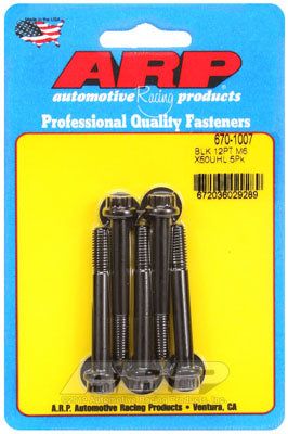 670-1007, ARP 670-1007 Metric Thread Bolt Kit M6 x 1.00 x 50 12pt black oxide bolts in UAE, Dubai. Condition - new. Price 220 AED. Photo, seller contacts | AUTO.AE