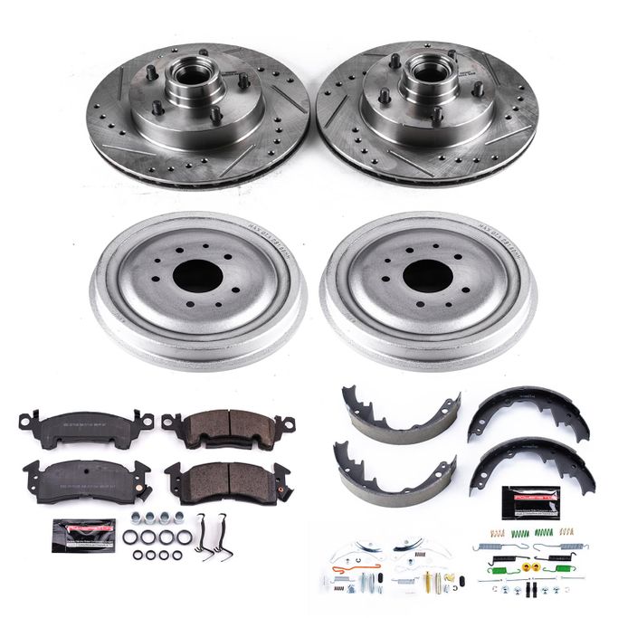 PWR-K15028DK, PowerStop Z23 Evolution Sport Disc and Drum Brake Upgrade Kits for 1971 G10 VAN, G15/G1500 VAN - K15028DK في الإمارات العربية المتحدة, دبي. Condition - new. Price ⁦1,980 AED⁩. Photo, seller contacts | AUTO.AE