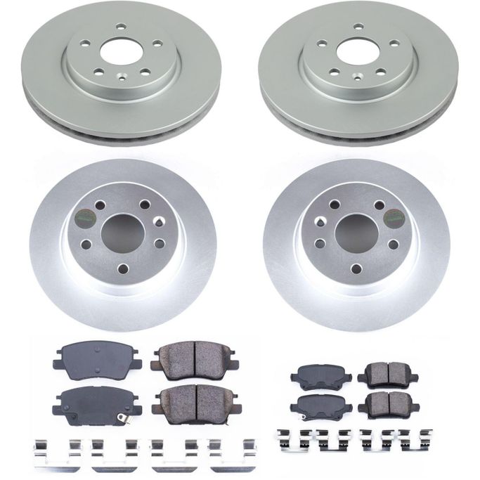 PWR-CRK7561, PowerStop Z17 Evolution Plus GEOMET Coated Brake Kits CRK7561 in UAE, Dubai. Condition - new. Price 1,260 AED. Photo, seller contacts | AUTO.AE