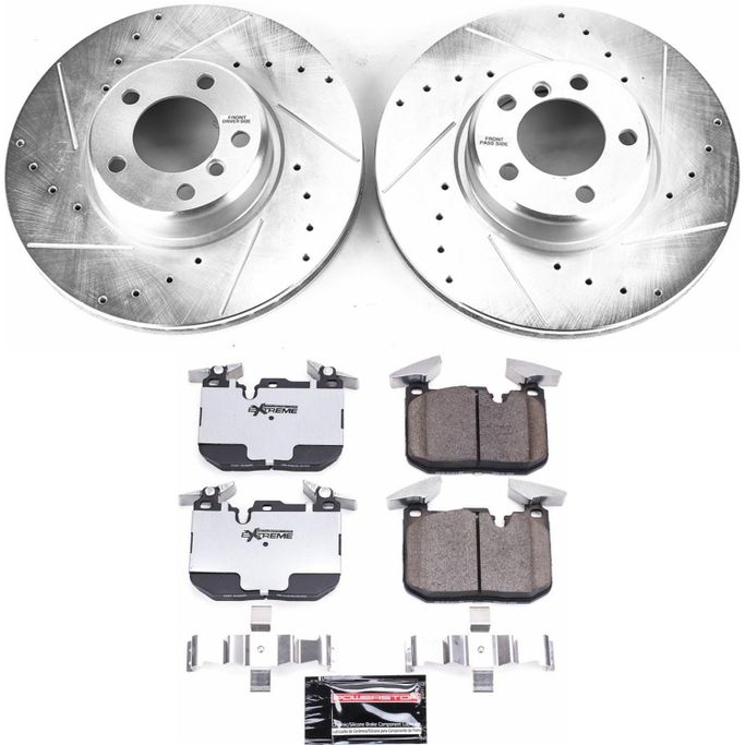 PWR-K6653-26, PowerStop Z26 Street Warrior Brake Upgrade Kits K6653-26 в ОАЭ, Дубай. Состояние - новое. Цена ⁦2 140 AED⁩. Фото, контакты продавца | AUTO.AE
