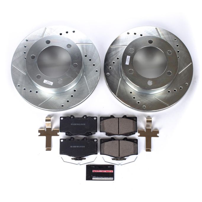 PWR-K1233, PowerStop Z23 Evolution Sport Brake Upgrade Kits for 1995-2002 4RUNNER, 1995-2004 TACOMA - K1233 في الإمارات العربية المتحدة, دبي. Condition - new. Price ⁦800 AED⁩. Photo, seller contacts | AUTO.AE