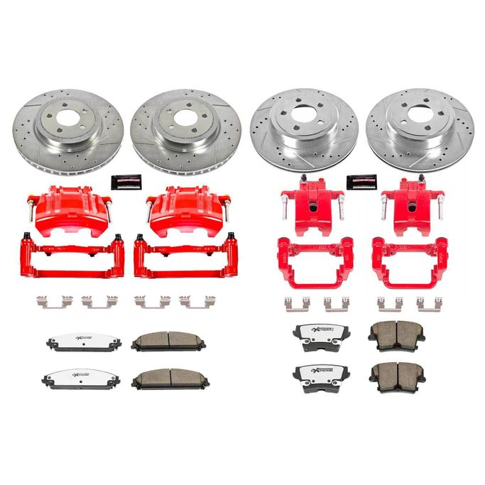 PWR-KC2853A-26, PowerStop Z26 Street Warrior Brake Upgrade Kits with Calipers for 2012-2020 CHARGER, CHALLENGER, 2012-2021 300 - KC2853A-26 in UAE, Dubai. Condition - new. Price ⁦5,380 AED⁩. Photo, seller contacts | AUTO.AE