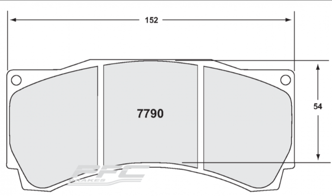7790.10, PFC 7790.10 Front brake pads Z-RATED BMW M3 GT4 (AP Racing CP9660) в ОАЭ, Дубай. Состояние - новое. Цена ⁦2 030 AED⁩. Фото, контакты продавца | AUTO.AE