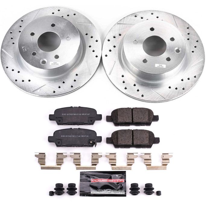 PWR-K8062, PowerStop Z23 Evolution Sport Brake Upgrade Kits K8062 في الإمارات العربية المتحدة, دبي. Condition - new. Price 870 AED. Photo, seller contacts | AUTO.AE