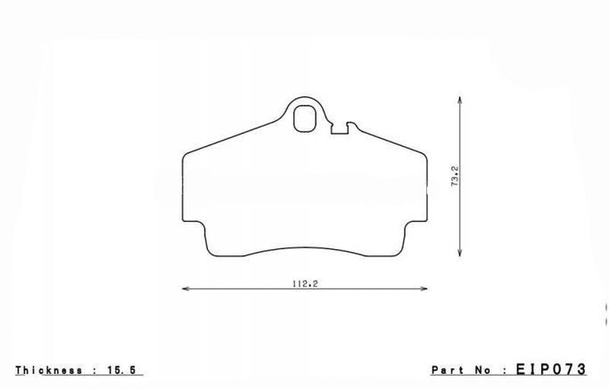 EIP073ME22, ENDLESS EIP073ME22 Rear Brake Pad PORSCHE 911 996/997.1 Carrera, BOXSTER/CAYMAN S 986/987/981/718 в ОАЭ, Дубай. Состояние - новое. Цена ⁦1 130 AED⁩. Фото, контакты продавца | AUTO.AE
