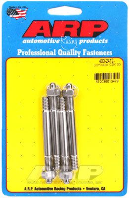 400-2412, ARP 400-2412 Carburetor Stud Kit Dominator with 1/2" or 1" spacer. SS. hex في الإمارات العربية المتحدة, دبي. Condition - new. Price 250 AED. Photo, seller contacts | AUTO.AE
