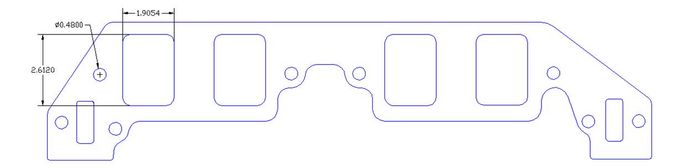 FOG-8241-2, Flatout Gaskets Intake Gaskets 8241.2 في الإمارات العربية المتحدة, دبي. Condition - new. Price 280 AED. Photo, seller contacts | AUTO.AE