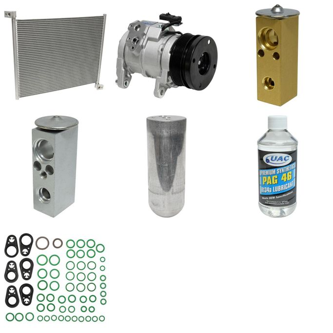 UAC-KT2892A, Universal Air Conditioner Air Conditioning Short Compressor Kits for 2004-2006 DURANGO - KT 2892A in UAE, Dubai. Condition - new. Price 1,620 AED. Photo, seller contacts | AUTO.AE