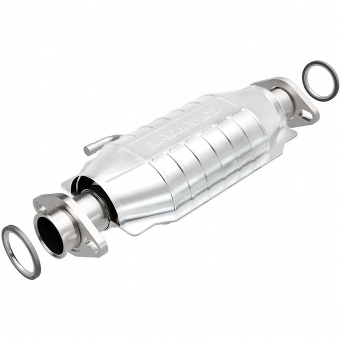 23893, MAGNAFLOW 23893 Catalytic Converter Direct-Fit Standard Grade for CHEVROLET Nova 1985-1988 في الإمارات العربية المتحدة, دبي. Condition - new. Price ⁦1,140 AED⁩. Photo, seller contacts | AUTO.AE