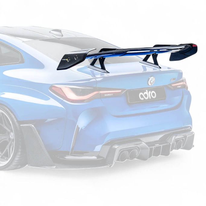 A14A50-1501, ADRO A14A50-1501 Swan Neck Wing AT-R3, Curved for BMW M3 (G80) / 3 (G20) 2021- в ОАЭ, Дубай. Состояние - новое. Цена 17 910 AED. Фото, контакты продавца | AUTO.AE