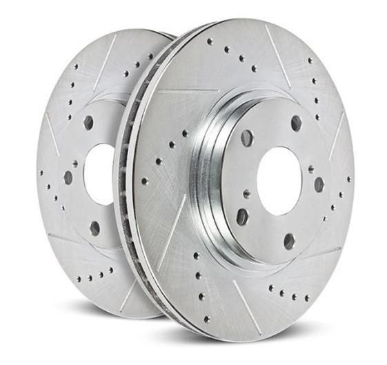 PWR-AR83109XPR, PowerStop Evolution Drilled and Slotted Rotors for 2021-2026 DURANGO, 2021 GRAND CHEROKEE - AR83109XPR في الإمارات العربية المتحدة, دبي. Condition - new. Price 1,420 AED. Photo, seller contacts | AUTO.AE