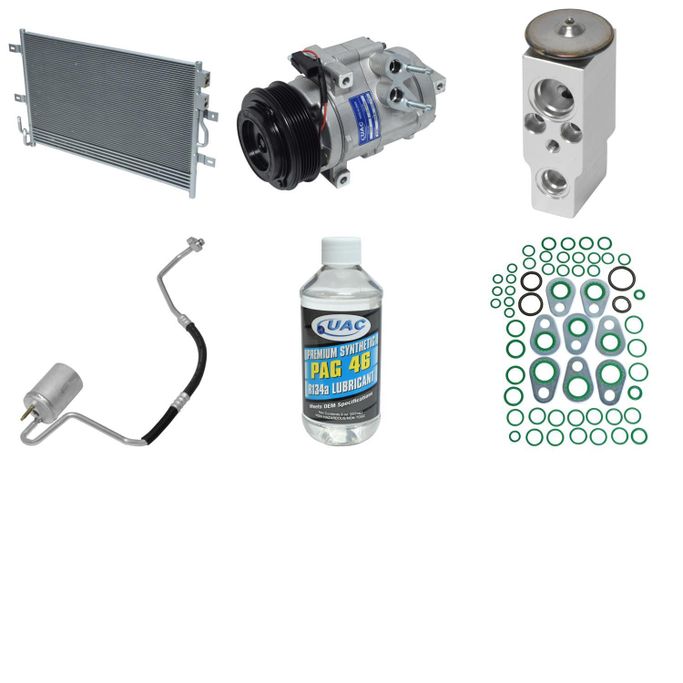 UAC-KT5021A, Universal Air Conditioner Compressor Kits for 2011-2012 MKS, TAURUS - KT 5021A in UAE, Dubai. Condition - new. Price 1,770 AED. Photo, seller contacts | AUTO.AE