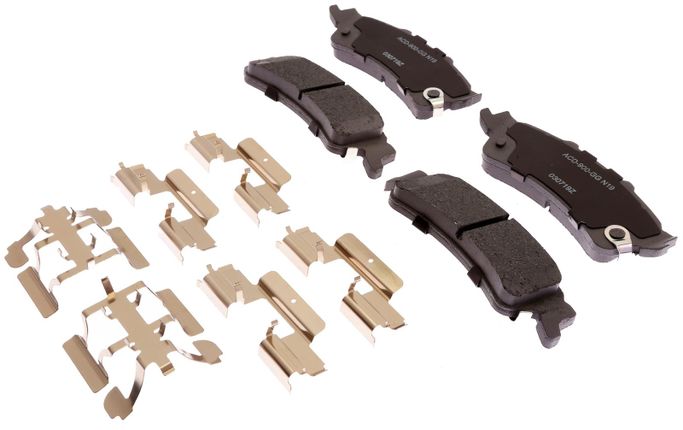 ADO-14D792CHF1, ACDelco Silver Brake Pads 19387636 in UAE, Dubai. Condition - new. Price 190 AED. Photo, seller contacts | AUTO.AE