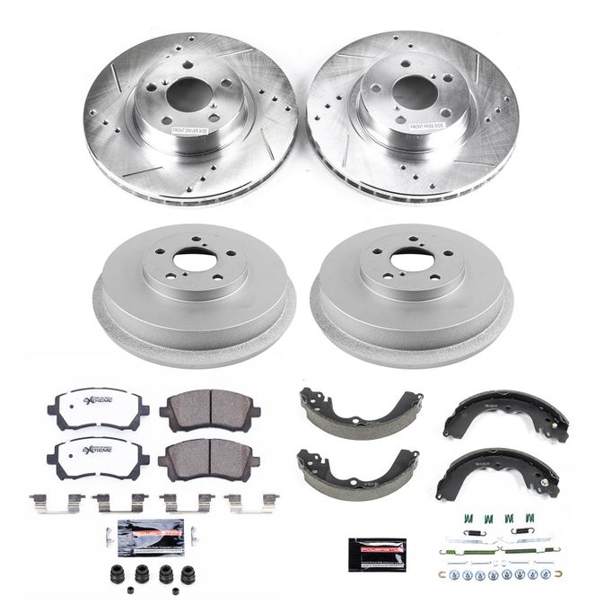 PWR-K15468DK-26, PowerStop Z26 Street Warrior Disc and Drum Brake Upgrade Kits for 1998-2002 FORESTER - K15468DK-26 в ОАЭ, Дубай. Состояние - новое. Цена ⁦1 780 AED⁩. Фото, контакты продавца | AUTO.AE