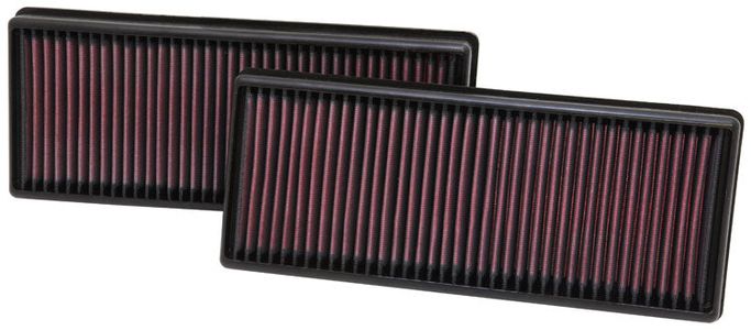 33-2474, K&N 33-2474 Replacement Air Filter MERCEDES-Benz E63/ML63/G63/S63 AMG (5.5 BiTurbo) (2 PER BOX) in UAE, Dubai. Condition - new. Price 830 AED. Photo, seller contacts | AUTO.AE