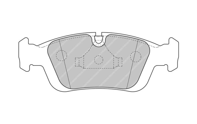 FCP1300H, FERODO FCP1300H Front Brake Pads DS2500 for BMW 3 Series (E36 / E46) / Z4 (E85) in UAE, Dubai. Condition - new. Price 1,090 AED. Photo, seller contacts | AUTO.AE