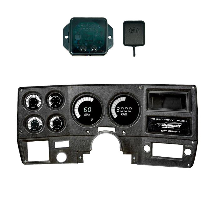 IZL-BG6004WS9020, Intellitronix 1973-1987 GM/Chevy Truck Digital Direct-Fit Gauge Clusters BG6004W-S9020 в ОАЭ, Дубай. Состояние - новое. Цена ⁦2 790 AED⁩. Фото, контакты продавца | AUTO.AE