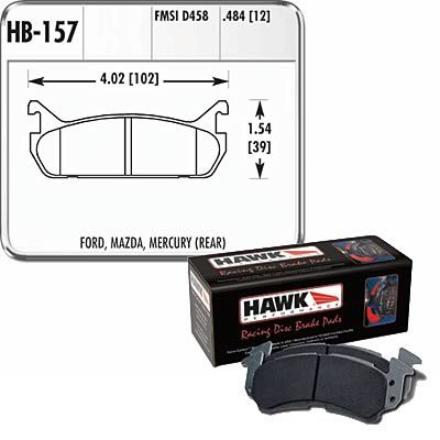 HWK-HB157E-484, Hawk Performance Blue 9012 Racing Brake Pads HB157E.484 في الإمارات العربية المتحدة, دبي. Condition - new. Price 770 AED. Photo, seller contacts | AUTO.AE