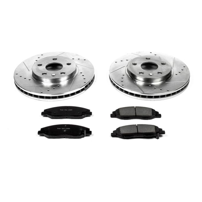 PWR-K4721, PowerStop Z23 Evolution Sport Brake Upgrade Kits for 2008-2014 CTS - K4721 in UAE, Dubai. Condition - new. Price 1,290 AED. Photo, seller contacts | AUTO.AE