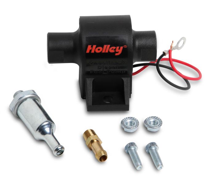 HLY-12-427, Holley Mighty Mite External Electric Fuel Pump 32 GPH 4-7 PSI 12-427 в ОАЭ, Дубай. Состояние - новое. Цена ⁦390 AED⁩. Фото, контакты продавца | AUTO.AE