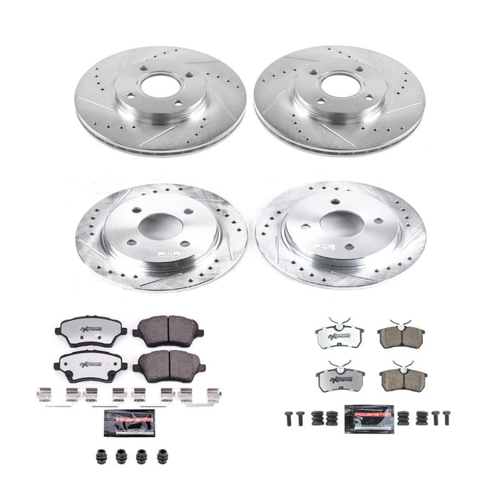 PWR-K7002-26, PowerStop Z26 Street Warrior Brake Upgrade Kits for 2014-2019 FIESTA - K7002-26 في الإمارات العربية المتحدة, دبي. Condition - new. Price ⁦1,800 AED⁩. Photo, seller contacts | AUTO.AE