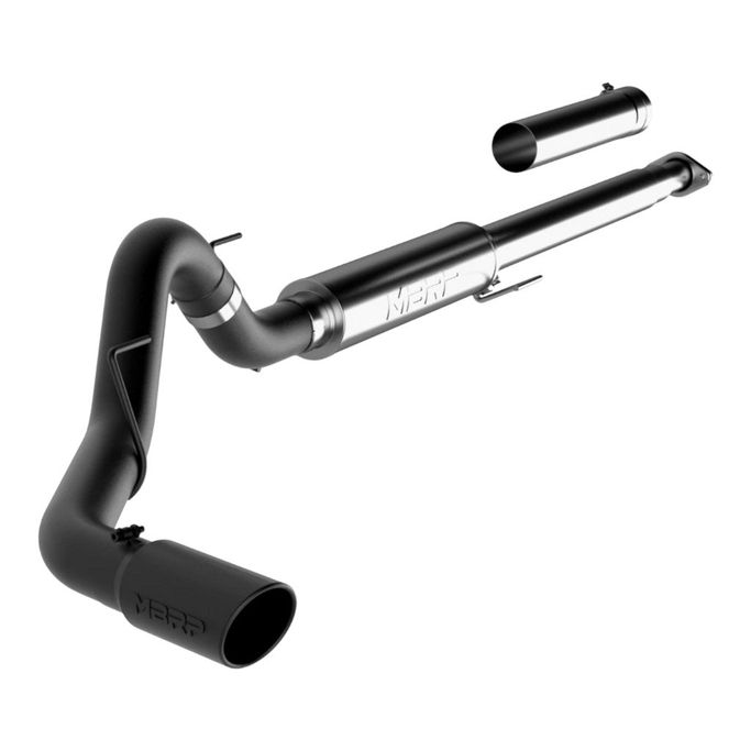 S5259BLK, MBRP S5259BLK Cat-Back 4" Armor BLK (Black-Coated Aluminized Steel / Single) for FORD F-150 2.7L / 3.5L EcoBoost 2015-2020 في الإمارات العربية المتحدة, دبي. Condition - new. Price ⁦6,020 AED⁩. Photo, seller contacts | AUTO.AE
