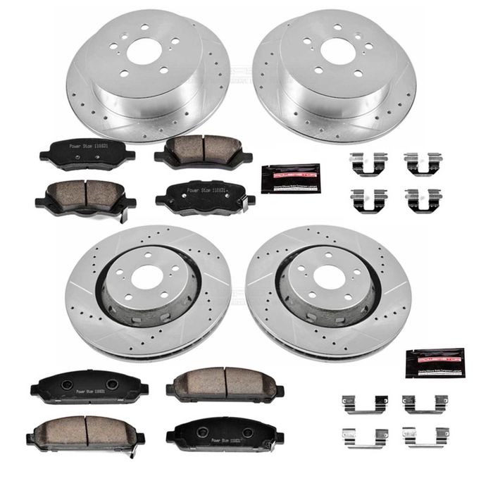 PWR-K5866, PowerStop Z23 Evolution Sport Brake Upgrade Kits for 2009-2015 VENZA - K5866 في الإمارات العربية المتحدة, دبي. Condition - new. Price ⁦2,040 AED⁩. Photo, seller contacts | AUTO.AE