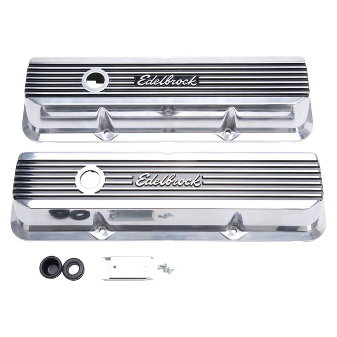 EDL-4277, Edelbrock Elite II Series Valve Covers 4277 في الإمارات العربية المتحدة, دبي. Condition - new. Price 1,200 AED. Photo, seller contacts | AUTO.AE