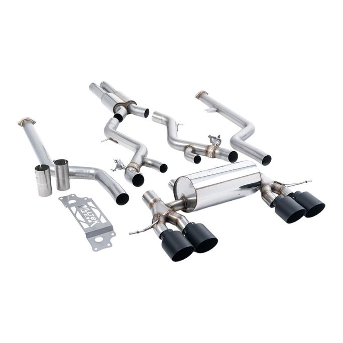 SSXBM1312, MILLTEK SSXBM1312 Cat-Back Exhaust, 3" (Cerakote Black GT-115 Trims) for BMW M2 (G87) Non-OPF/GPF في الإمارات العربية المتحدة, دبي. Condition - new. Price ⁦24,620 AED⁩. Photo, seller contacts | AUTO.AE