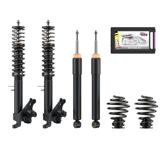 10205200BV, KW 10205200BV Coilover Kit V1 Classic Line (FA Struts with KW Spindles) for BMW 3 (E30) 1982-1993 in UAE, Dubai. Condition - new. Price 10,570 AED. Photo, seller contacts | AUTO.AE