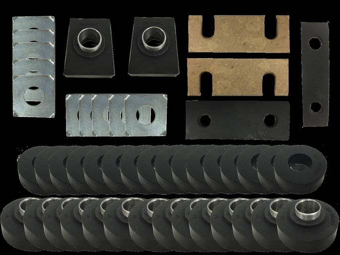 AUP-BM1025, Auto Pro USA Body Mount Kits for 1955-1957 BEL AIR, 1955-1956 TWO-TEN SERIES - BM1025 في الإمارات العربية المتحدة, دبي. Condition - new. Price ⁦700 AED⁩. Photo, seller contacts | AUTO.AE