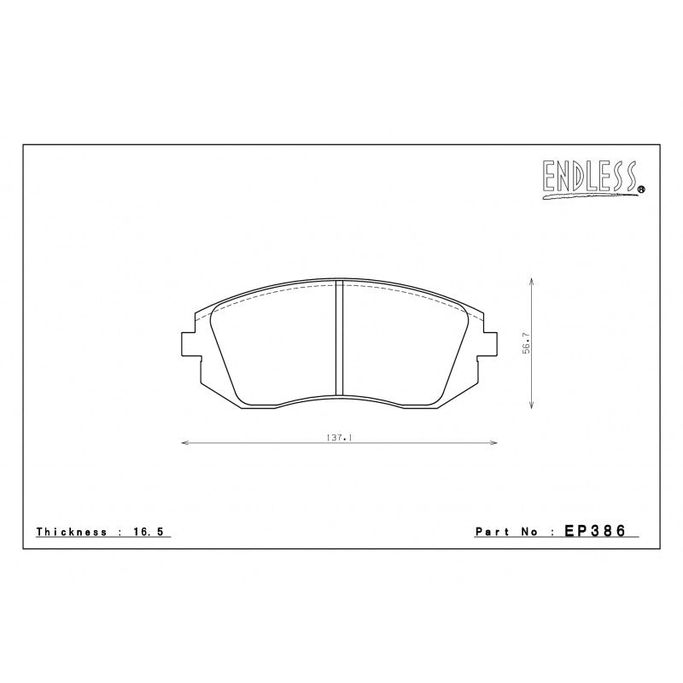 EP386MX72PL, ENDLESS EP386MX72PL Front brake pads for SUBARU BRZ/FORESTER/IMPREZA/WRX/ TOYOTA GT86 в ОАЭ, Дубай. Состояние - новое. Цена ⁦1 130 AED⁩. Фото, контакты продавца | AUTO.AE