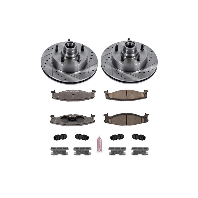 PWR-K1831-36, PowerStop Z36 Truck and Tow Brake Upgrade Kits for 1994-2001 E-150 ECONOLINE, 1994-1996 F-150 - K1831-36 في الإمارات العربية المتحدة, دبي. Condition - new. Price ⁦1,880 AED⁩. Photo, seller contacts | AUTO.AE