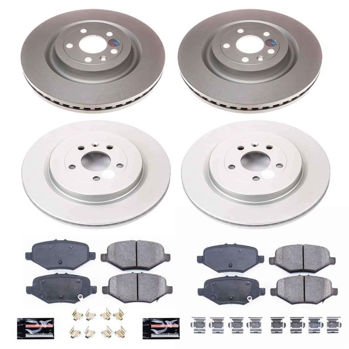PWR-CRK6375, PowerStop Z17 Evolution Plus GEOMET Coated Brake Kits CRK6375 в ОАЭ, Дубай. Состояние - новое. Цена 2 210 AED. Фото, контакты продавца | AUTO.AE
