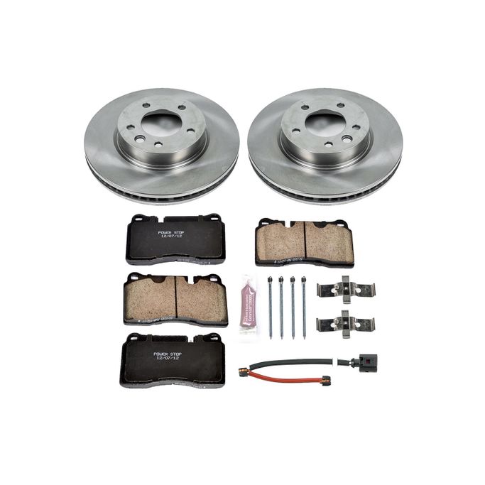 PWR-KOE4656, PowerStop Z17 Evolution Plus Stock Replacement Brake Kits for 2006-2010 TOUAREG - KOE4656 в ОАЭ, Дубай. Состояние - новое. Цена 1 070 AED. Фото, контакты продавца | AUTO.AE