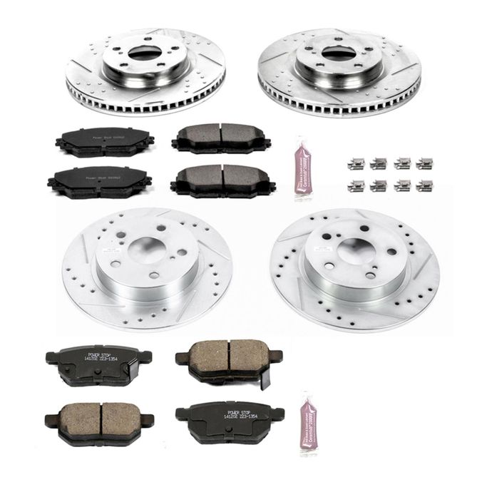 PWR-K6076, PowerStop Z23 Evolution Sport Brake Upgrade Kits for 2011-2016 TC - K6076 في الإمارات العربية المتحدة, دبي. Condition - new. Price 1,900 AED. Photo, seller contacts | AUTO.AE