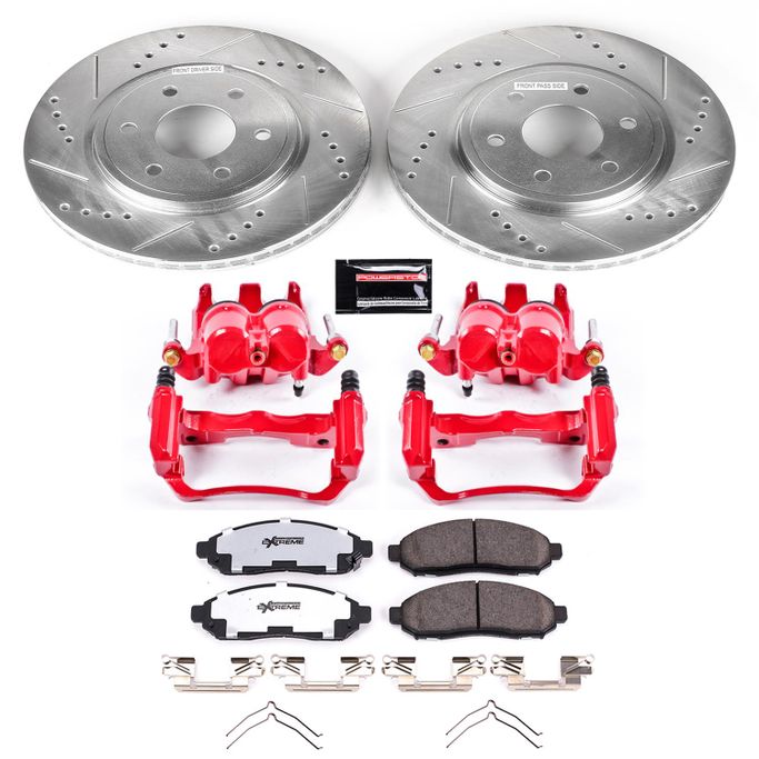 PWR-KC142-36, PowerStop Z36 Truck and Tow Brake Upgrade Kits with Calipers KC142-36 في الإمارات العربية المتحدة, دبي. Condition - new. Price ⁦2,560 AED⁩. Photo, seller contacts | AUTO.AE