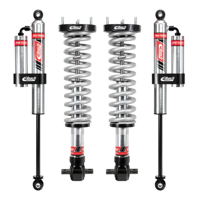 E86-23-032-06-22, EIBACH E86-23-032-06-22 Pair of Front Coilovers And Rear Reservoir Shocks Pro-Truck for CHEVROLET Silverado 1500 3.0L / GMC Sierra 1500 3.0L 2022-2025 في الإمارات العربية المتحدة, دبي. Condition - new. Price ⁦7,670 AED⁩. Photo, seller contacts | AUTO.AE