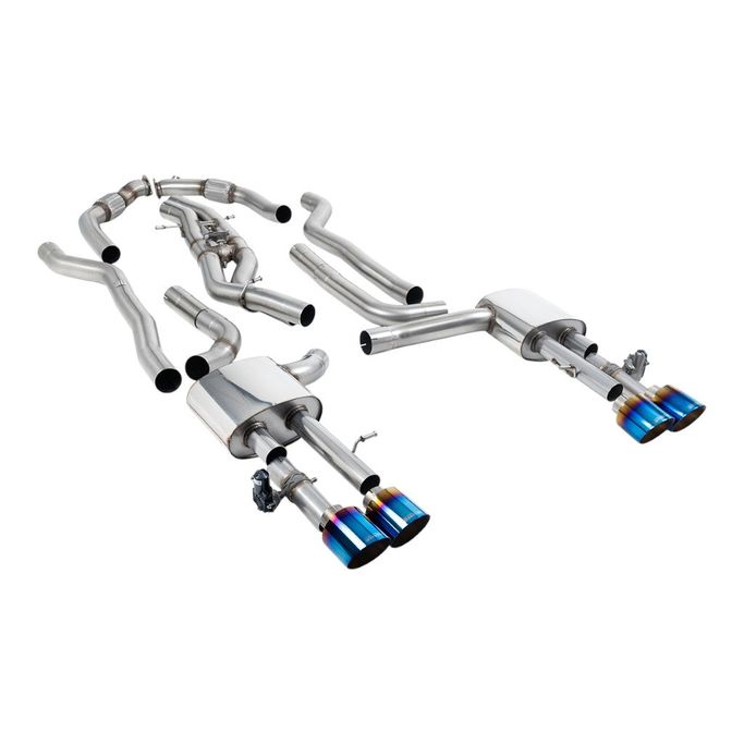 SSXAU1068, MILLTEK SSXAU1068 Cat-Back Exhaust, 3.15" (Blue Titanium GT-115 Trims) for AUDI S8 (D5) Non-OPF/GPF 2020- в ОАЭ, Дубай. Состояние - новое. Цена ⁦35 220 AED⁩. Фото, контакты продавца | AUTO.AE