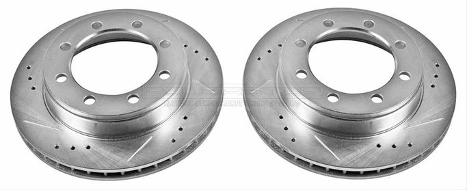 PWR-AR-8553XPR, PowerStop Evolution Drilled and Slotted Rotors for 1995-1999 F-250, 1995-1997 F-350 - AR8553XPR в ОАЭ, Дубай. Состояние - новое. Цена ⁦1 250 AED⁩. Фото, контакты продавца | AUTO.AE