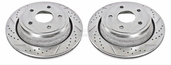 PWR-AR-8752XPR, PowerStop Evolution Drilled and Slotted Rotors AR8752XPR in UAE, Dubai. Condition - new. Price 1,140 AED. Photo, seller contacts | AUTO.AE