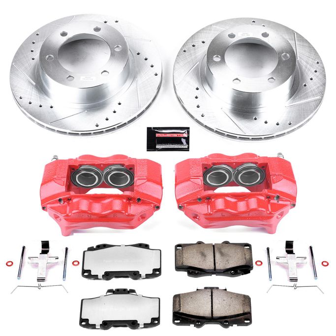 PWR-KC1236-36, PowerStop Z36 Truck and Tow Brake Upgrade Kits with Calipers for 1995-2002 4RUNNER, 2004 TACOMA - KC1236-36 в ОАЭ, Дубай. Состояние - новое. Цена ⁦2 650 AED⁩. Фото, контакты продавца | AUTO.AE