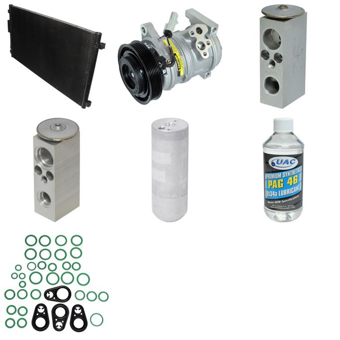 UAC-KT4897A, Universal Air Conditioner Compressor Kits for 2001-2004 CARAVAN - KT 4897A in UAE, Dubai. Condition - new. Price 1,620 AED. Photo, seller contacts | AUTO.AE