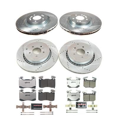 PWR-K8510-26, PowerStop Z26 Street Warrior Brake Upgrade Kits for 2019-2022 G70, 2018-2022 STINGER - K8510-26 في الإمارات العربية المتحدة, دبي. Condition - new. Price ⁦3,330 AED⁩. Photo, seller contacts | AUTO.AE