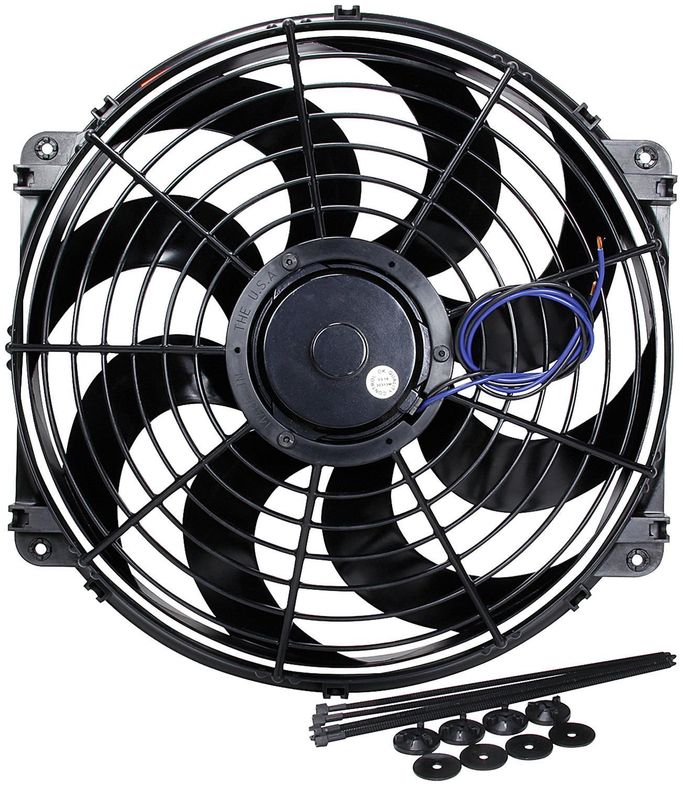 AAF-ALL30076, 14.75 Inch 1,980 CFM Allstar Performance Curved Blade Electric Fan ALL30076 в ОАЭ, Дубай. Состояние - новое. Цена ⁦650 AED⁩. Фото, контакты продавца | AUTO.AE