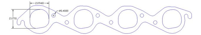 FOG-7263S, Flatout Gaskets Header Gaskets 7263S в ОАЭ, Дубай. Состояние - новое. Цена 240 AED. Фото, контакты продавца | AUTO.AE