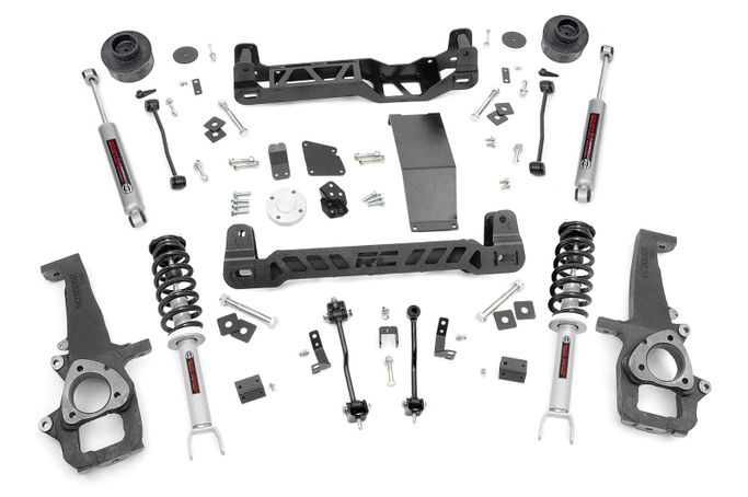 ROU-33332, Rough Country N3 Suspension Lift Kits for 2012-2018 1500, 2019-2023 1500 CLASSIC - 33332 في الإمارات العربية المتحدة, دبي. Condition - new. Price ⁦6,930 AED⁩. Photo, seller contacts | AUTO.AE