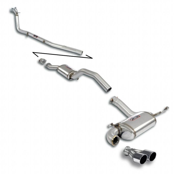 765120, SUPERSPRINT 765120 Exhaust System for AUDI Coupe S2 in UAE, Dubai. Condition - new. Price 12,460 AED. Photo, seller contacts | AUTO.AE