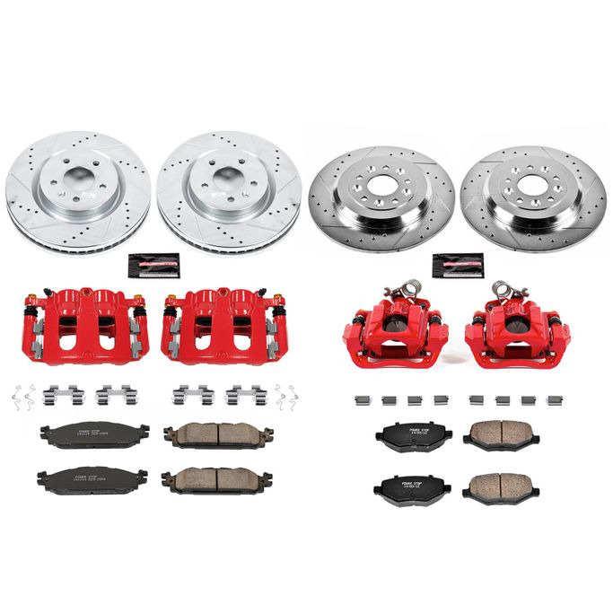 PWR-KC5584, PowerStop Z23 Evolution Sport Brake Upgrade Kits with Calipers for 2011-2019 EXPLORER, 2012-2019 FLEX, 2013-2019 TAURUS - KC5584 في الإمارات العربية المتحدة, دبي. Condition - new. Price 4,640 AED. Photo, seller contacts | AUTO.AE
