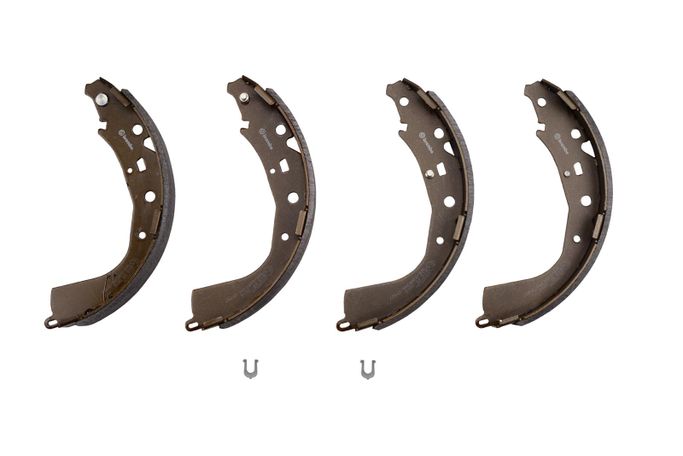 BBO-S83552N, Brembo Original Equipment Brake Shoes for 2001-2002 4RUNNER, 2003-2004 TACOMA, 2003-2006 TUNDRA - S83552N في الإمارات العربية المتحدة, دبي. Condition - new. Price ⁦550 AED⁩. Photo, seller contacts | AUTO.AE